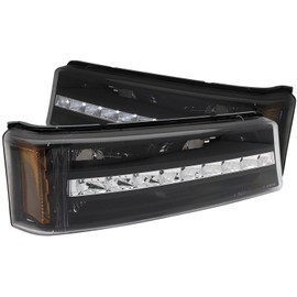 Anzo USA 511067 Black LED Signal Light for Chevy Silverado