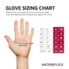 Microflex MidKnight MK-296 - Guantes de nitrilo desechables, con textura,
