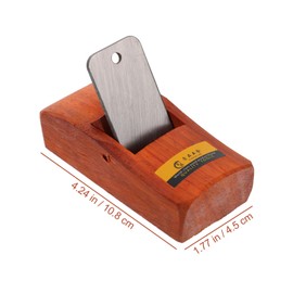 Gatuida Mini Wood Planer for Woodworking Handheld Durable Tool with High Hardness Essential for Wood Crafts and DIY Projects Design