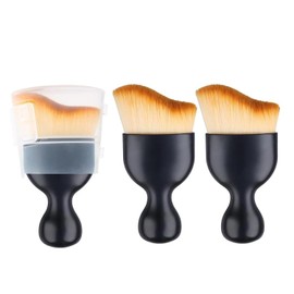 CUEMOON 3 Pieces Car Interior Cleaning Brush, Soft Cleaning Brush, Multifunctional Cleaning Brush with Soft Bristles, Car Interior Cleaning Brush, Car Air Outlet Brush