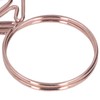 100pcs Metallic Paper Clips Lips Diamond Rings Shape Nonslip Portable