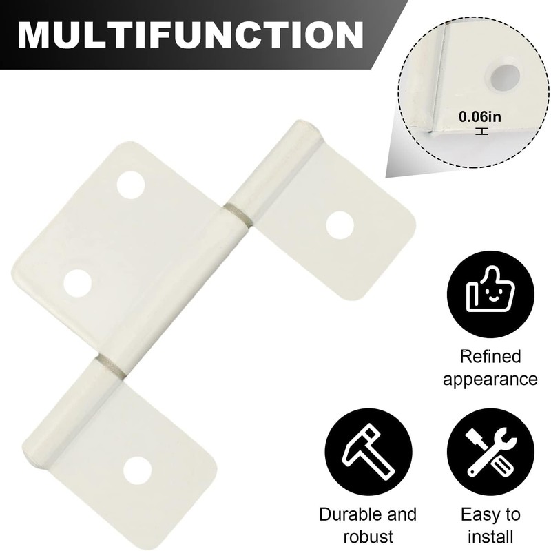 AGUNION Three Leaf Non-Mortised Hinge for Mobile Home & RV