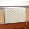 Homydom Air Conditioner Cover Inside,Window AC Unit Cover, Double Insulation