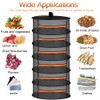 Cerkkapo Drying Net Herbs, 6-Layer Herb Dryer Hanging, Foldable Drying