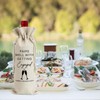 Arosedmo Wedding Wine Bag Gift for New Couples Newlyweds, Engagement