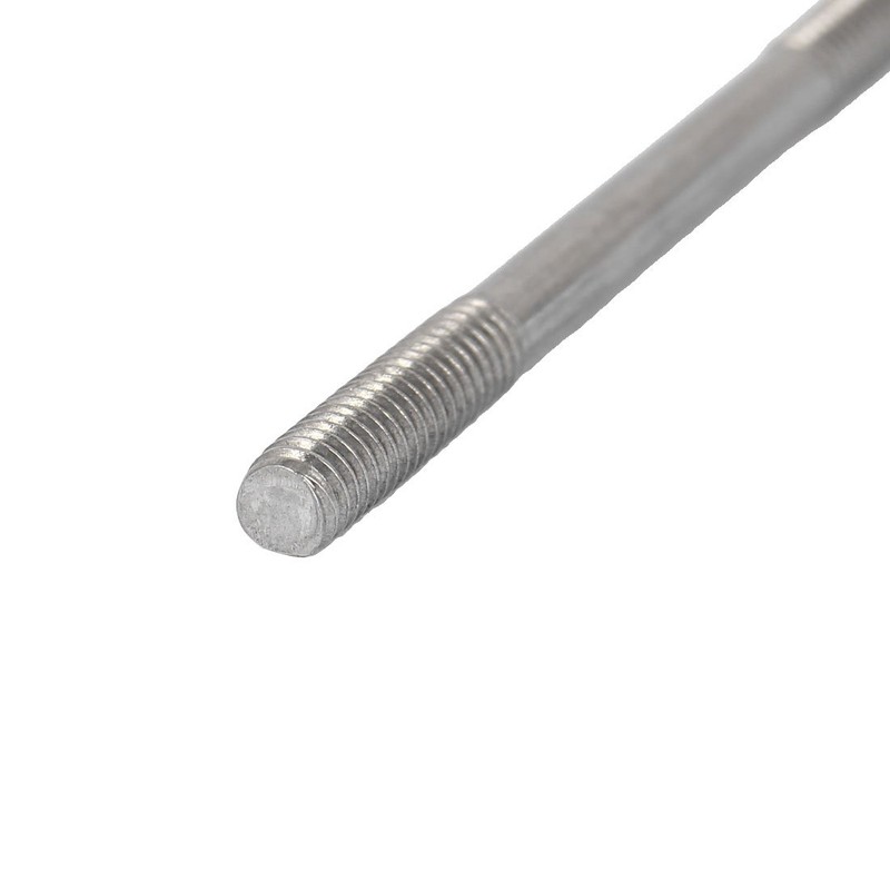 Sourcingmap M4x45mm 304 Stainless Steel Double End Threaded Stud Screw