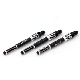 CUESOUL TERO AK7 Aluminium Dart Shafts Built-in Spring Telescope, Set of 3