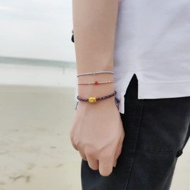 KELITCH Womens Miyuki Beaded Friendship Bracelets Bohemian Adjustable Bracelet Bangle Crystal Agate Bracelets