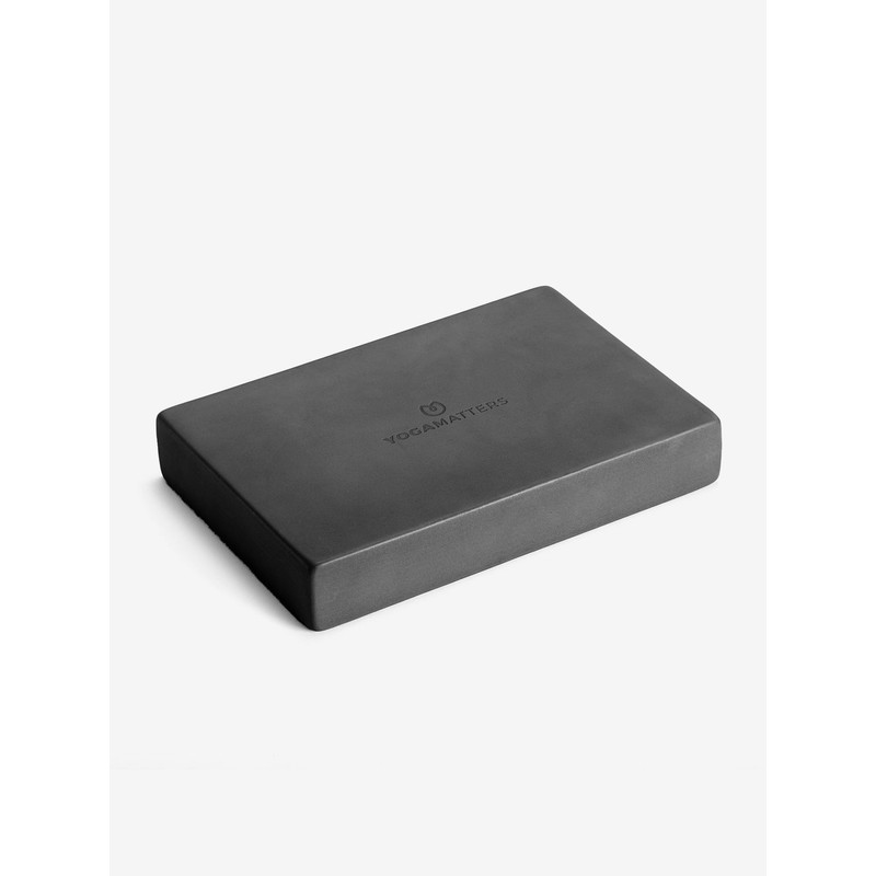 Yogamatters Yoga Block (Charcoal Black)