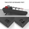 MageGee 75% Mechanical Gaming Keyboard, Compact Blue Backlit Wired Gaming