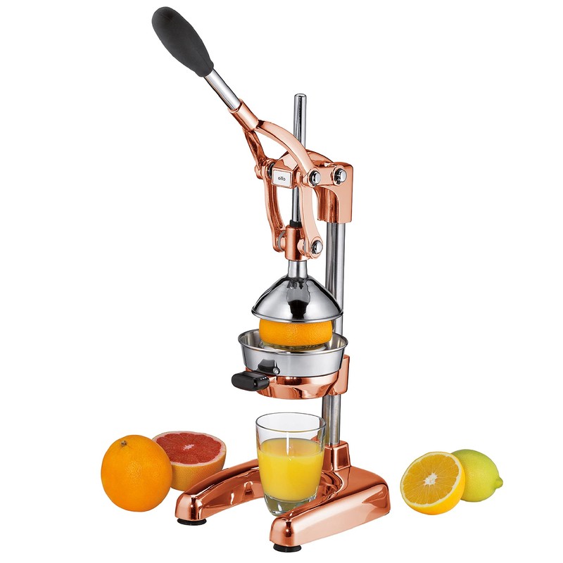 Cilio Commercial Grade Citrus Press Juicer, Copper