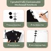 Yoment Discbound Lined Refills for 6.1 x 8.3 Hardcover Notebook,