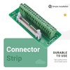 Peakloong IDC40P 40Pin Connector Strip Breakout Board Terminal Block Plug