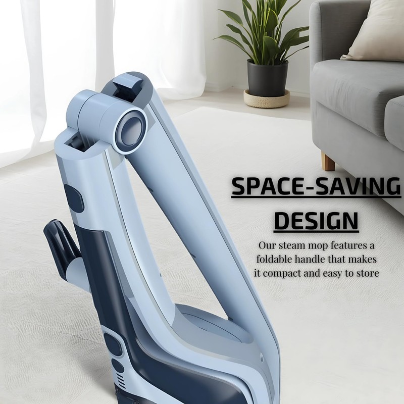 OVENTE 10-in-1 Steam Mop with Detachable Handheld Steamer, Foldable Handle