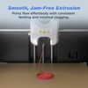 FLASHFORGE Rapid PLA Filament 1.75mm Aurora Red, 500mm/s High Speed