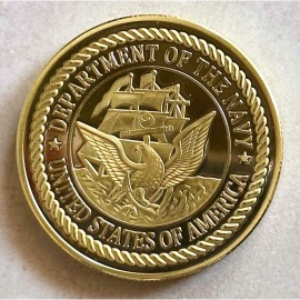 navy US NAVY - USS Gerald R. Ford CV-78 Challenge Coin