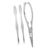 Sosoport 3pcs Zinc Alloy Crab Tools Set Seafood Eating Supplies