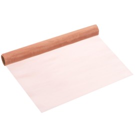 PATIKIL Brass Woven Wire Mesh Screen Roll 39x12, 80 Mesh Filter Metal Coarse Dense Gauze Mesh for Window Security Vent Cover Filtration Animals Fence, Purple