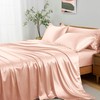 Entisn 4Pcs Champagne Twin XL Sheet Set with Body Pillow