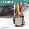 Funduino Mini MP3 Player MP3-TF-16P V3.0 DFPlayer Compatible with Arduino!