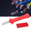 Cable Splicing Knife Ergonomic Wire Stripper Cutter 50mm Hand Tool