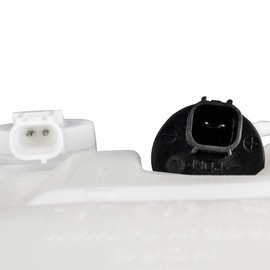 TRQ Windshield Washer Reservoir Compatible with 2002-2004 Dodge Ram 1500 Ram 2500 Ram 3500 CH1288180