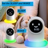 Luuzuu Alarm Clock for Bedroom,Grow Clock, Cute Alarm Clock, Alarm
