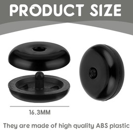 Set of 12 Seat Belt Stoppers - Universal Car Belt Clip, Non-Slip Seat Belt Aid, Robust and Durable Belt Buckle Holder, Car Belt Plug, for Car and SUV (Black)