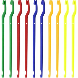Fishing Easy Fish Hook Remover Tool 10pcs Fishing Disgorgers Plastic Portable