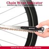 MATINA Chain Checker, CC-4 Bike Chain Checker Tool, Chain Wear