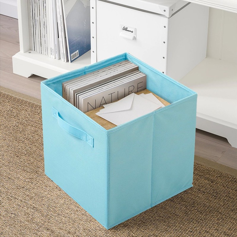 powerking Storage Box, 2 Pieces Foldable Storage Cubes Storage Box