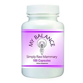 Simply Raw MAMMARY Glandular. Raw Bovine Mammary Glandular 400 mg, 100 Capsules