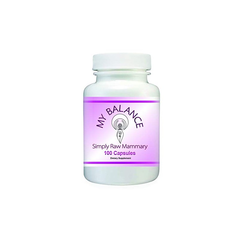 Simply Raw MAMMARY Glandular. Raw Bovine Mammary Glandular 400 mg,