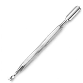 Armiz Cuticle Pusher with Fork- Dual-Ended Stainless Steel Nail Tools with Sharp Fork, U-Shape Design, Cuticle Remover Tool Ideal for Manicures and Pedicures