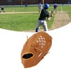 Baseball Glove Ergonomic PU Leather Baseball Mitts Softness Professional Baseball