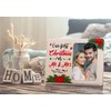 PETCEE Our First Christmas as Mr and Mrs Picture Frame