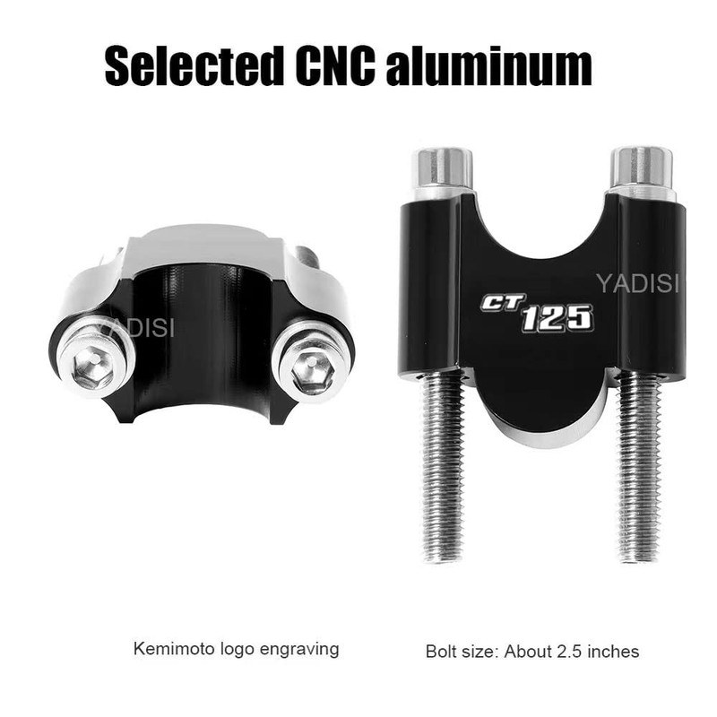 For Honda CT125 Hunter Cab Motorcycle CNC Handlebar Riser Handle