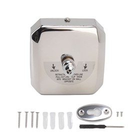 Pwshymi Tendedero Retráctil de Línea de Ropa de Acero Inoxidable Secador Línea de Secado de Ropa para Interiores Al Aire Libre(3.8M) Threadcord tendedero retractil Acero tendedero para Ropa
