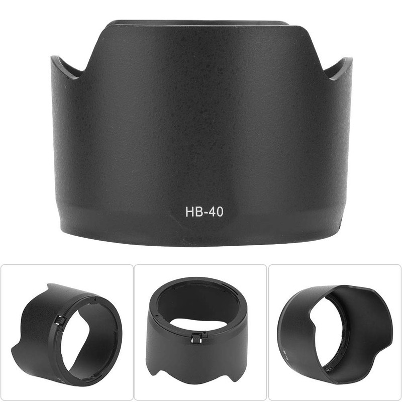 HB-40 Hood HB-40 ABS Lens Hood Replacement for AF S