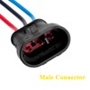 HYAT 3 Sets Car Waterproof Electrical Connector,18 AWG 3 pin