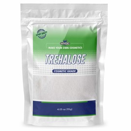 Myoc Trehalose Powder | Cosmetic Grade Ingredient for Skincare & Haircare Formulations | Hydration Enhancer & Stabilizer for DIY Products – 115g / 4 Oz