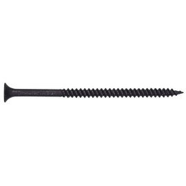 The Hillman Group 47654 6 x 2-Inch Fine Thread Drywall Screw Phillips Drive, Black