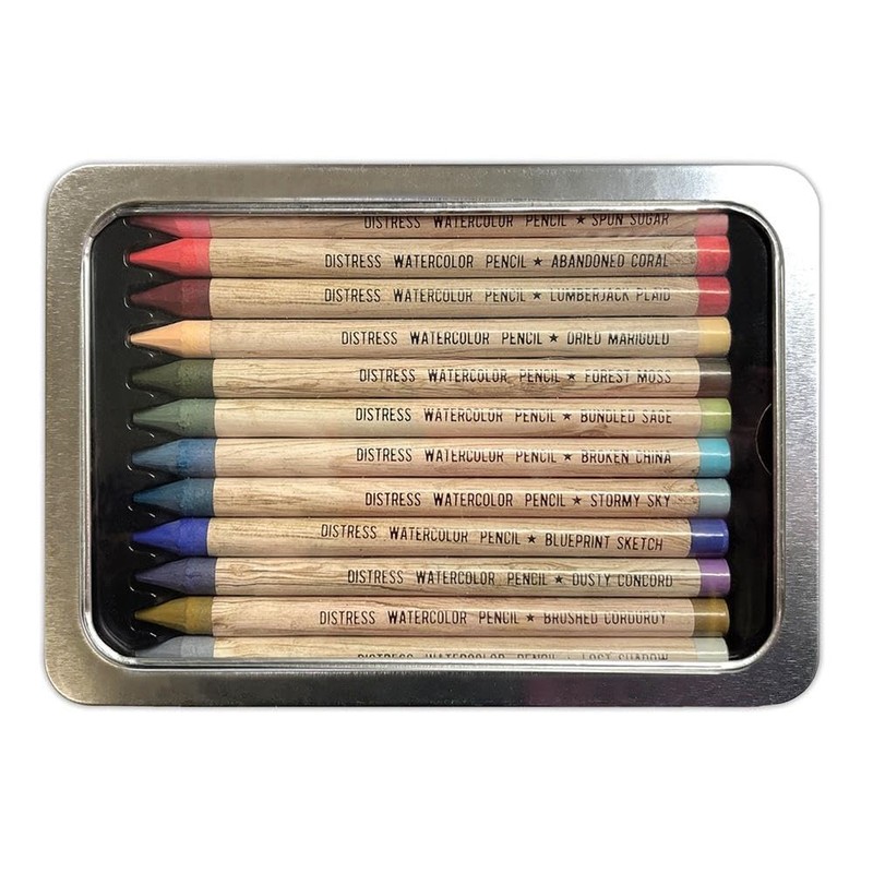 Tim Holtz Distress Watercolor Pencil 12/Pkg-Set 5