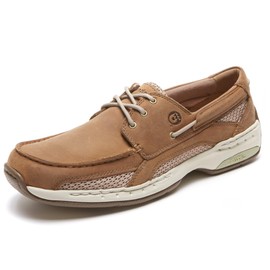 Dunham Men's Captain Boat Shoe,Tan,13 6E US