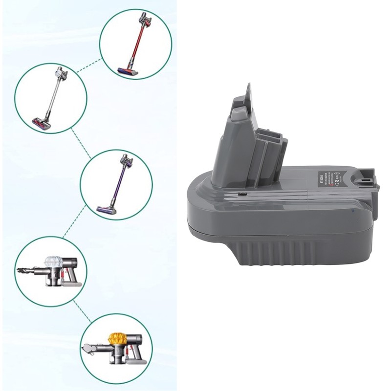 Vacuum Cleaner Battery Converter ABS 18V to 21.6V Over Temp