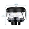 Blueshyhall Universal Air Snorkel Head Assembly Pre-filter Air Ram Head