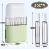 3oz Travel Bottles for Toiletries, 4 Pack Tsa Approved Portable
