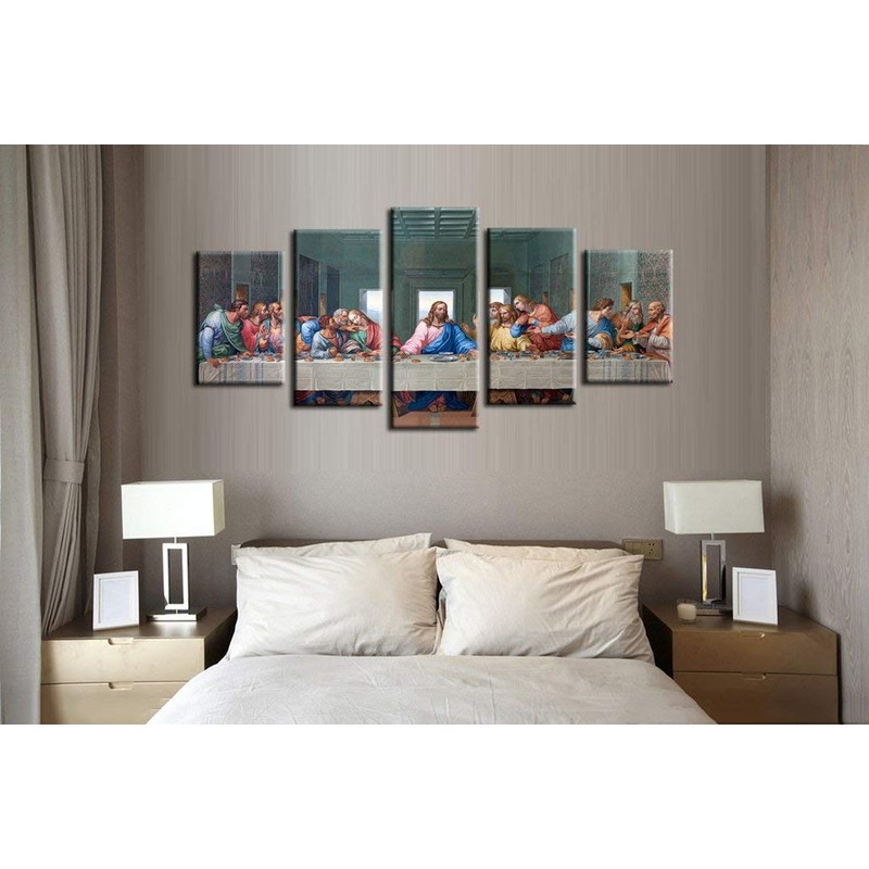 Jesus The Last Supper Wall Art Painting Canvas Prints Home