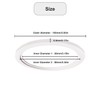 aeobdai 4PCS Goof Trim Rings for Ceiling Lights Recessed Light