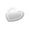 Varotto & Co. Bookmark Silver-Plated Heart Set of 2 Cod.EL031